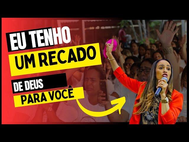 Eu Tenho uma RECADO DE DEUS para VOCÊ: NÃO IGNORE ESSE VIDEOS ! | Miss Luciene Viana