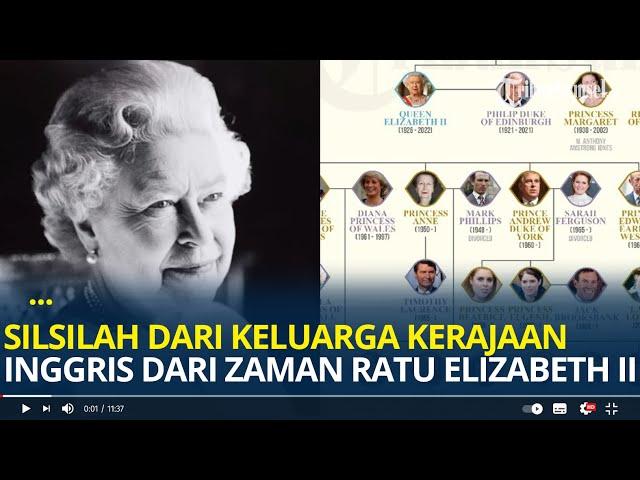 Mengetahui Silsilah Keluarga Kerajaan Inggris, Nama-nama Anak hingga Cucu Ratu Elizabeth 2