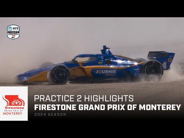 Practice 2 Highlights | 2024 Firestone Grand Prix of Monterey at Laguna Seca | INDYCAR