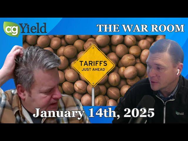 Soybeans face largest yield drawdown in 25 years | Tariffs are here to stay | The War Room: Jan 14th