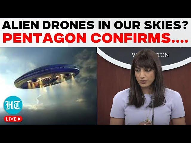 LIVE | UFO Drones Watching U.S. Military Sites & Nuclear Bases? | Pentagon Briefing | U.S. News