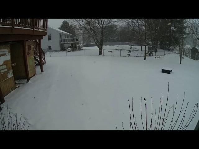 Snow Time Lapse