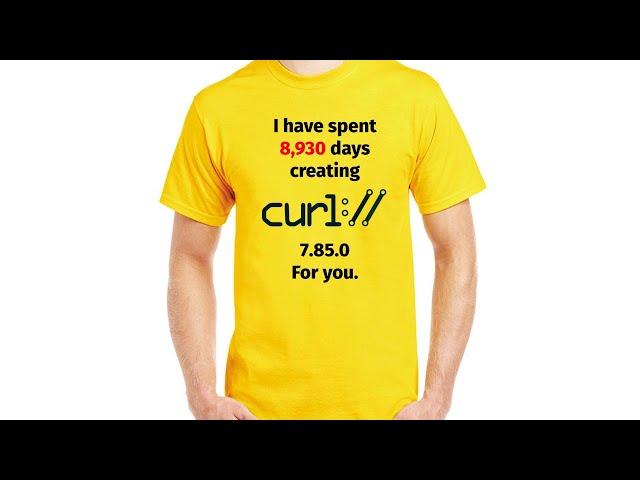 curl 7.85.0 with Daniel Stenberg