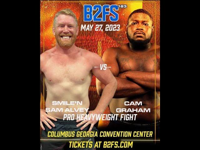 B2 Fighting Series 183 | Sam Alvey vs Cameron Graham Heavyweight Pro