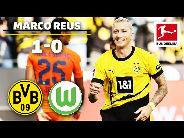 Reus Scores Decisive Team Goal for BVB | Dortmund vs. Wolfsburg | 1-0