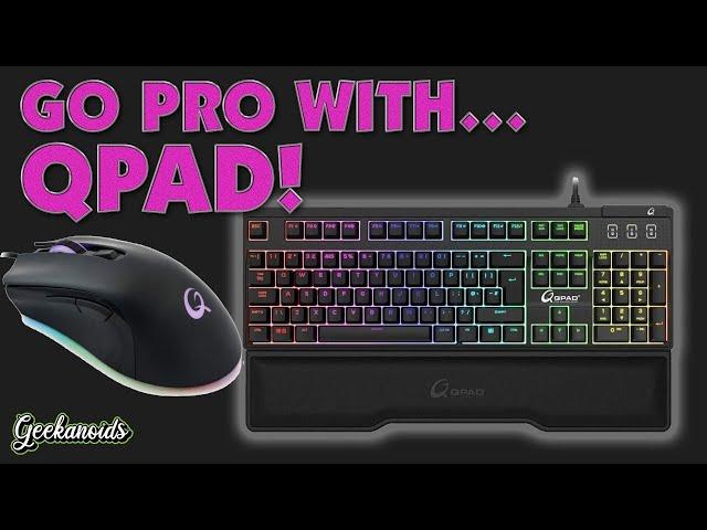 QPAD MK-75 Pro Mechanical Gaming Keyboard & DX-120 Gaming Mouse Review