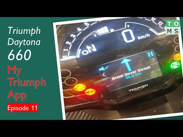 Daytona 660 - My Triumph Connectivity Bluetooth Module