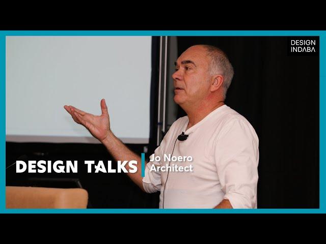 Jo Noero on socially purposeful South African architecture