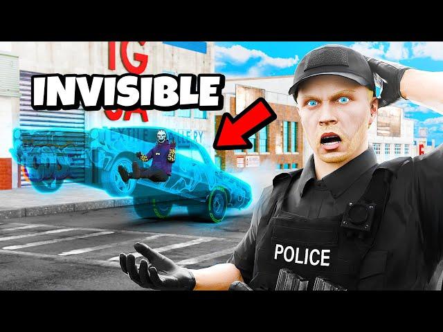 The Invisible Pontiac In GTA 5 Roleplay