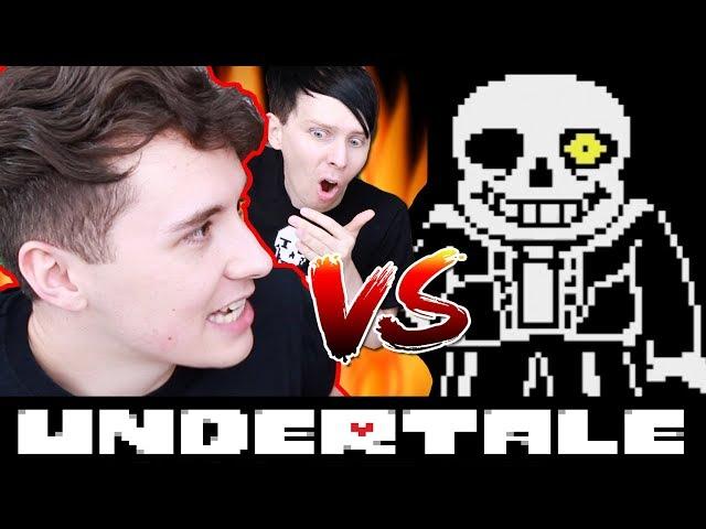 Dan vs. Sans - Undertale GENOCIDE!