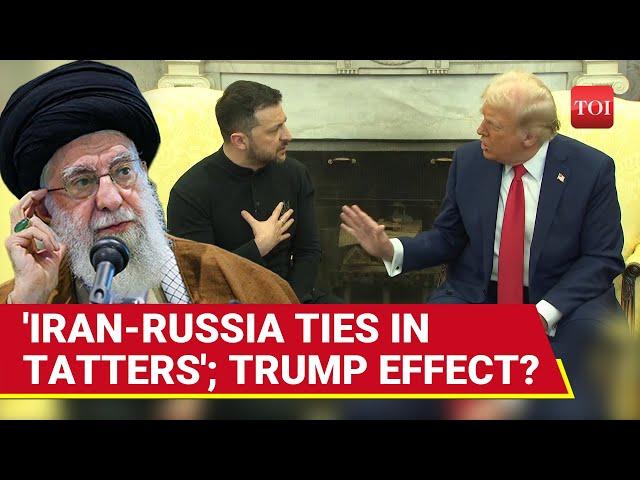 Trump Ruining Iran-Russia Relations? Tehran Makes Big Statement After Zelensky Clash