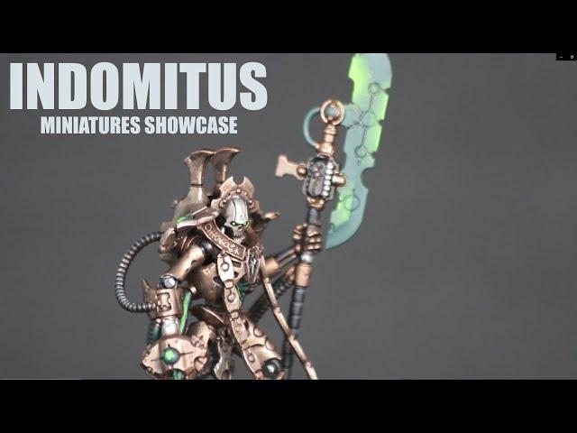 Warhammer 40k Indomitus  - Miniatures Showcase (Necrons and Primaris Space Marines)