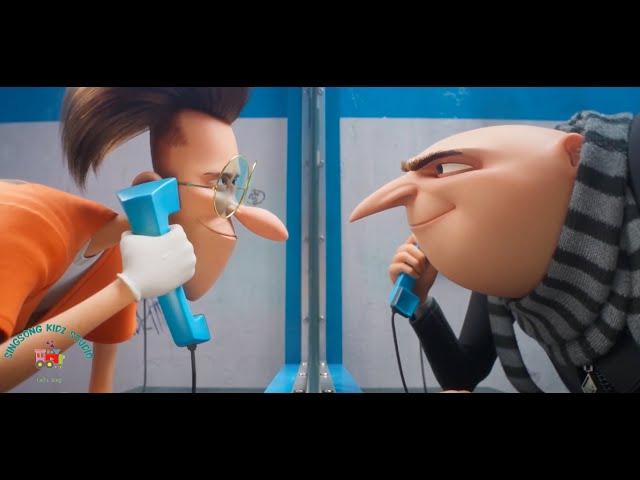 Despicable Me 4 | Gru And Maxime | Minions 4 | Soundtrack with lyrics by SingSong Kidz Studio |