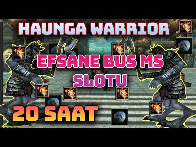 Efsane bus ms farmı  haunga warrior farm 2024 #knightonline