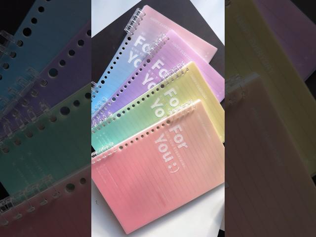 Pinteresty Pastel Gradient Notebooks#trendingshorts #stationery #notebook #pastel #gradient