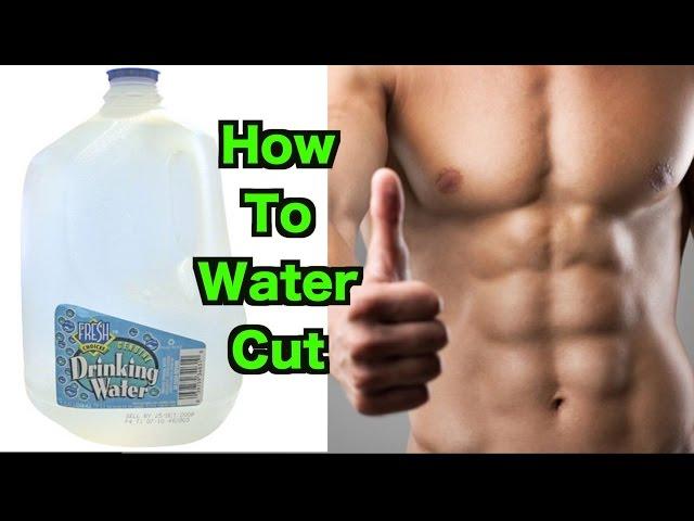 How To Water Cut | Lose 10+ lbs in ONE Day