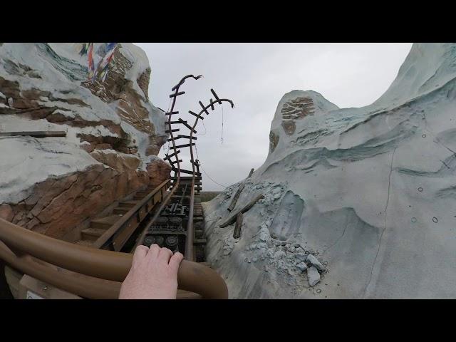 Expedition Everest at Disney's Animal Kingdom - POV Front Seat