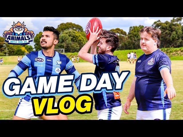 WE'RE PLAYING LOCAL FOOTY | Game Day Vlog