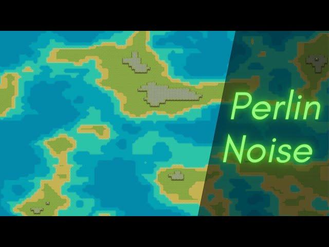 Procedural world generation with Perlin Noise