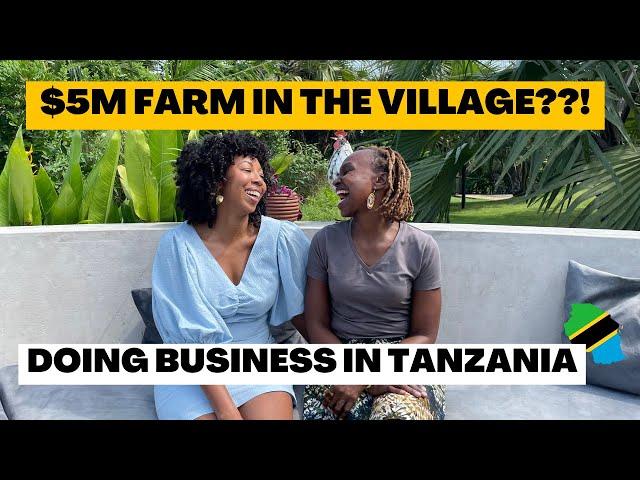 She Built a $5M Farm in The Village with CASH *Doing Business in Tanzania*