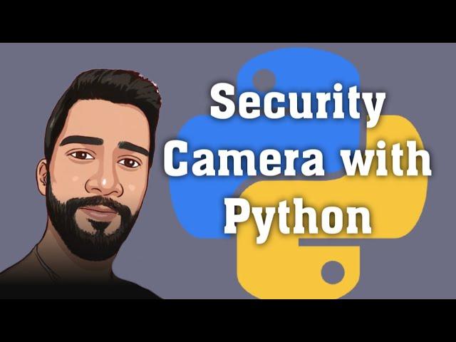 Security Camera App with Python | Flask OpenCV Face Recognition Project