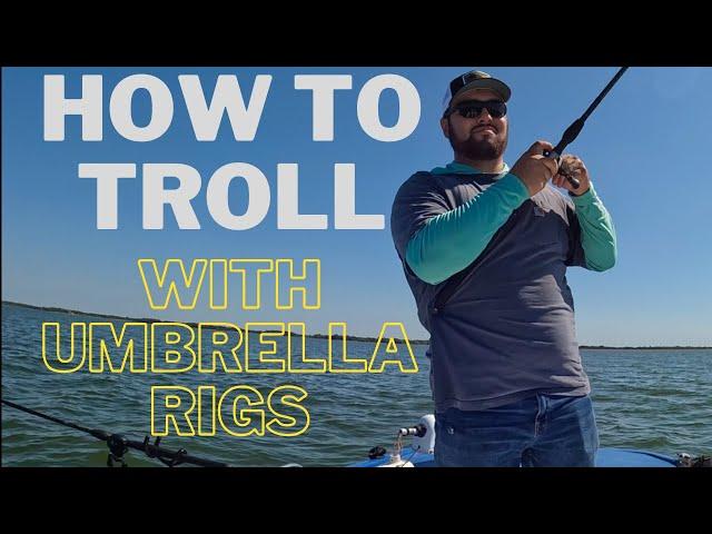 HOW TO Troll for Striper with Umbrella Rigs