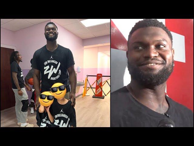 Zion Williamson has lost weight, looks in great shape ahead of the season