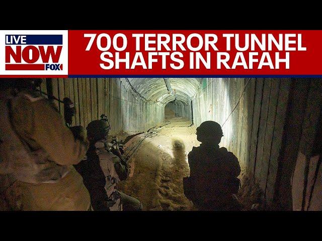 Israel-Hamas war: 700 terror tunnel shafts in Rafah, 50 to Egypt, Israel says | LiveNOW from FOX