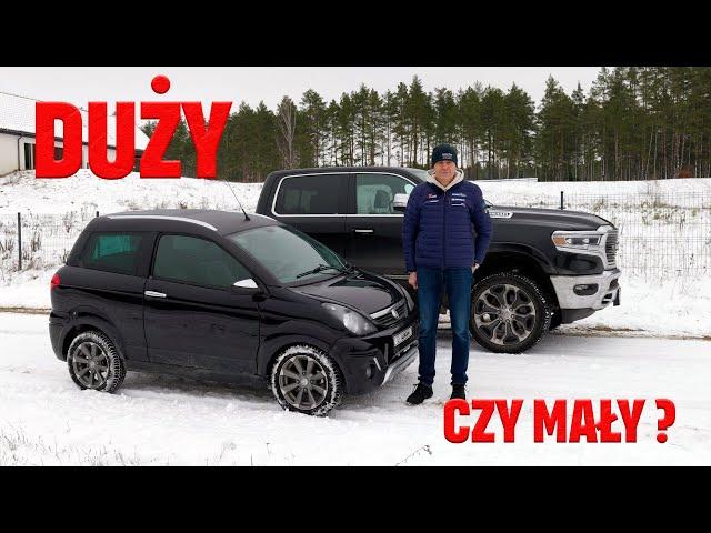 AMERYKA VS EUROPA opowiada Krzysztof Hołowczyc Aixam vs RAM 1500