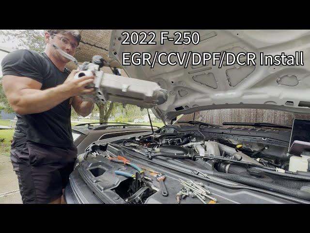 2022 F-250 Tune and Delete  DCR/CCV Instal