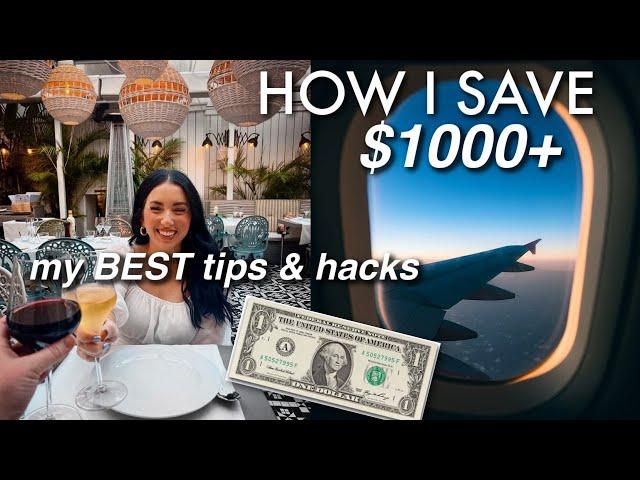 18 Money Saving TRAVEL HACKS I always use…spilling my secrets