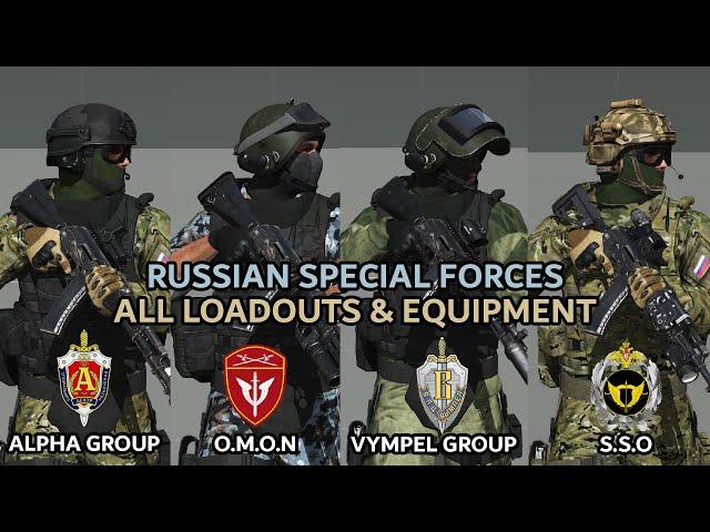 10 Lethiferous Russian Special Forces/Operation Forces, Uniforms & Loadout #military