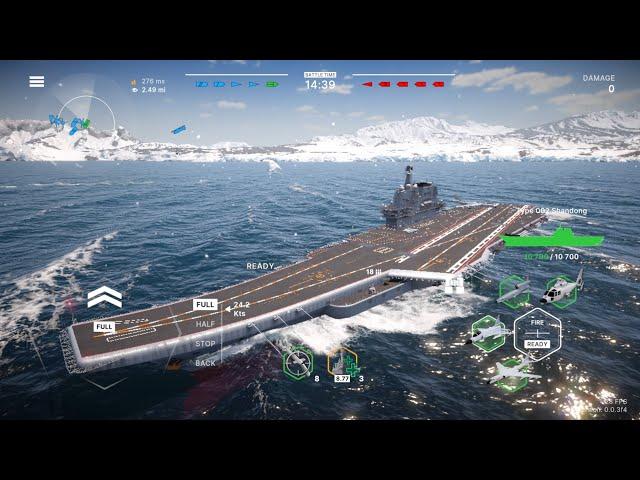 Type 002 Shandong Gameplay - Warships Mobile 2