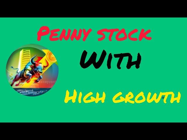 Penny Stock with High Growth | Stock with Future Growth | Stock Available at Discounted Rate #stock