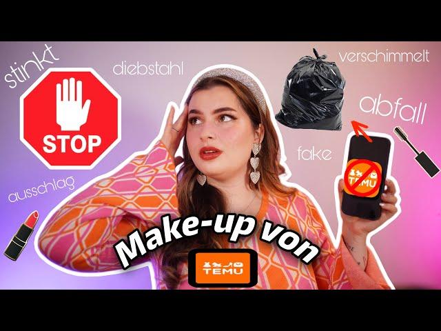 TEMU Make-up einfach MÜLL & EKELHAFT! 