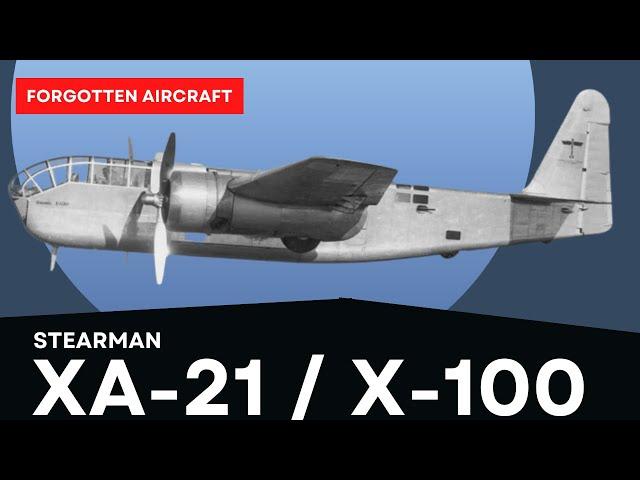 Stearman XA-21 – The One That Didn’t Make It