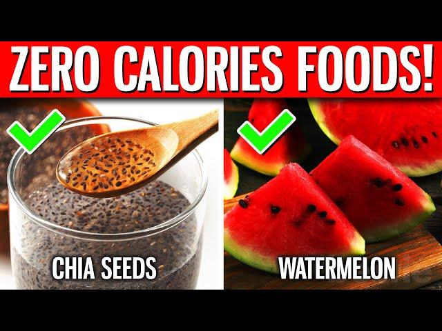 38 BEST Foods That Contain Almost ZERO Calories