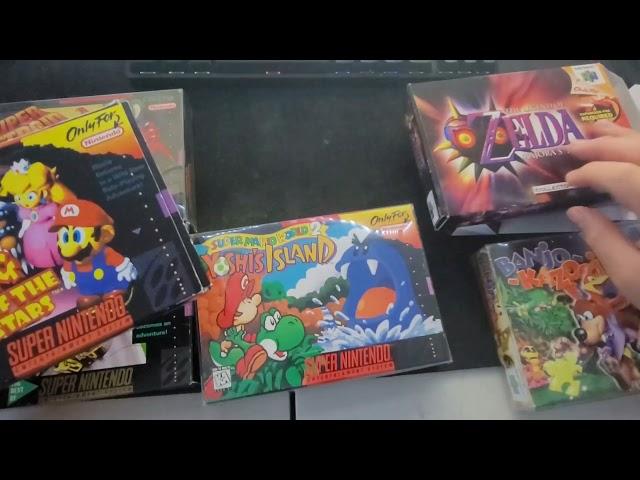 Real vs Fake? Some tips on how to spot fake retro video game boxes! SNES, N64.