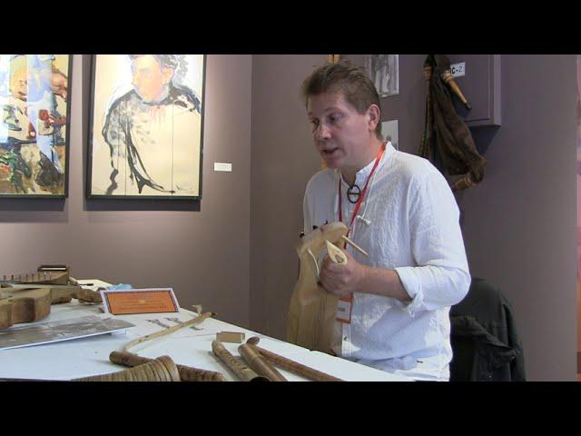 Дмитрий Дёмин. -Мастер традиционных  ремёсел Карелии- Форум "С миру по скрипке" СПб.03.10.2020