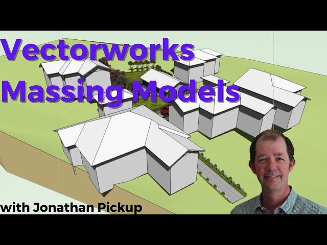 Massing Model in Vectorworks 2023