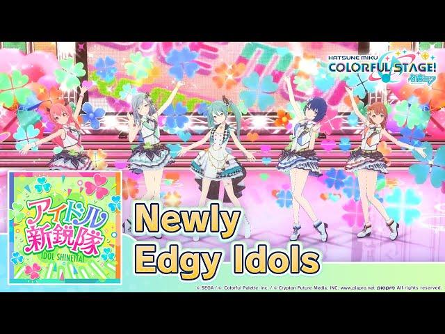 HATSUNE MIKU: COLORFUL STAGE! - Newly Edgy Idols by Mitchie M 3D Music Video - MORE MORE JUMP!