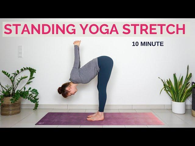 10 min Full Body Standing Yoga Stretch | Yoga without mat | Home Office Yoga Break