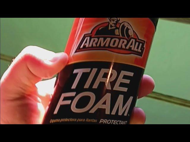 Average Joe's Review of Armorall Tire Foam: Natural Finish!!