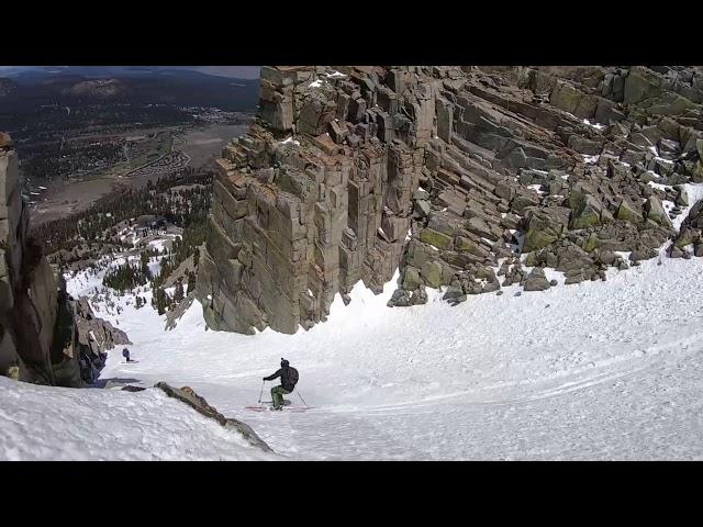 Rock Chute that was Fun.  Mammoth Lakes, California