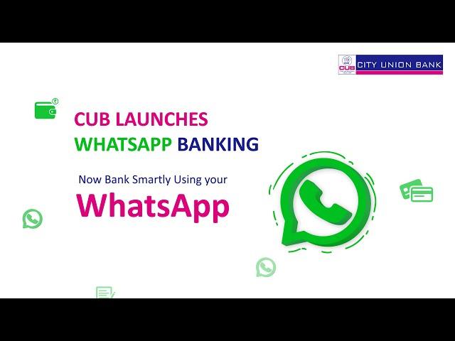 City Union Bank Introduces Banking on WhatsApp Now