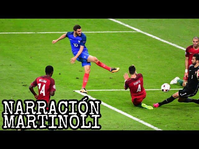 Poste de GIGNAC FRANCIA vs PORTUGAL final Euro 2016 (FULL HD)