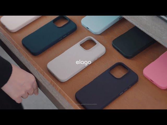 elago I iPhone 16 Magnetic Silicone Case