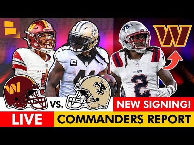 Commanders Report LIVE: Commanders SIGN K.J. Osborn After Noah Brown Injury Update!