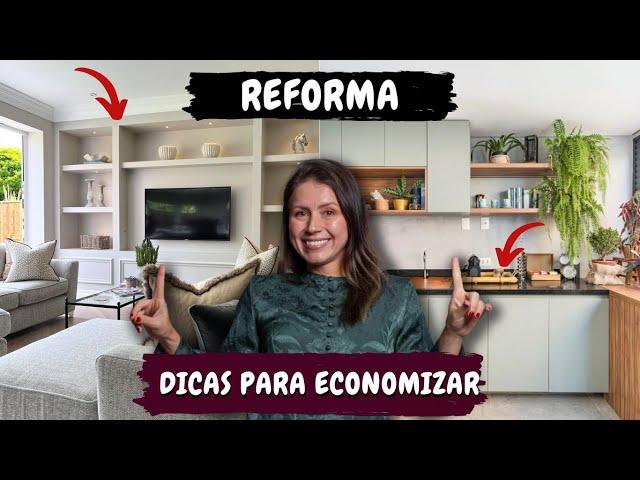 7 DICAS PARA ECONOMIZAR NA REFORMA E DECORAÇÃO DA SUA CASA