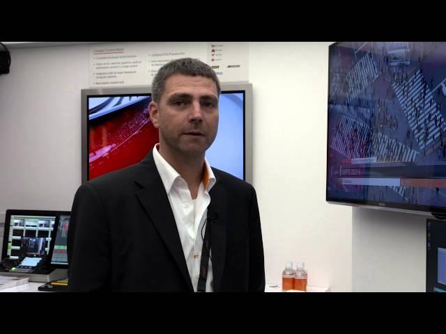 IBC 2015: Viz Engine video playout and IP production workflow